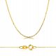  GOLD CLASSIC ANKER CHAIN 45 CM 585 ENGRAVING