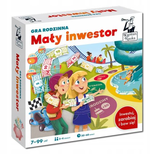  Edgard Kapitan Nauka board game Little Investor