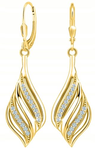  925 GOLD EARRINGS FOR WOMEN