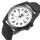  , Soki military watch with date, canvas strap, white dial