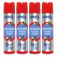  Bros Muchospray against flies and mosquitoes, 4 x 400 ml