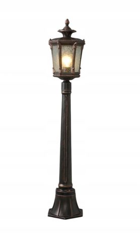  Nowodvorski rectangular light pole E27 115 cm black