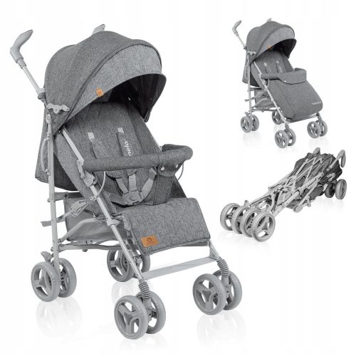  Lionelo Irma stroller, grey and pink