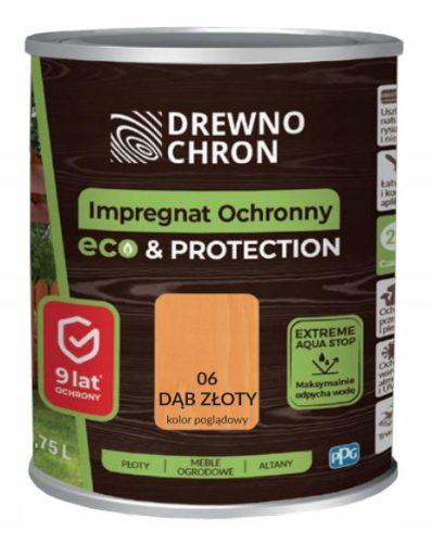  Wood Impregnation Wood Protection Gold Oak 4.5 l