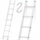 Higher ladder 3.3 m aluminum 1 x 7 up to 150 kg