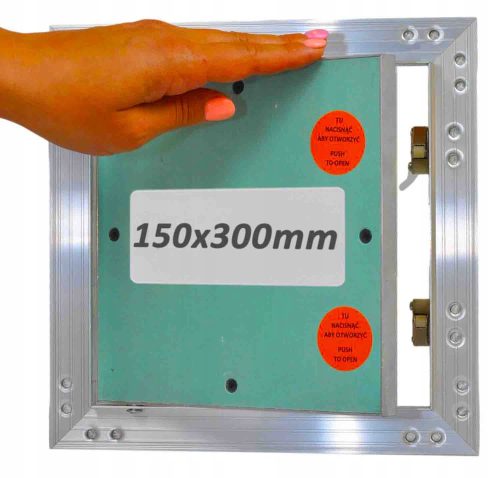 Awenta Revisionstür 15 x 30 cm Aluminium