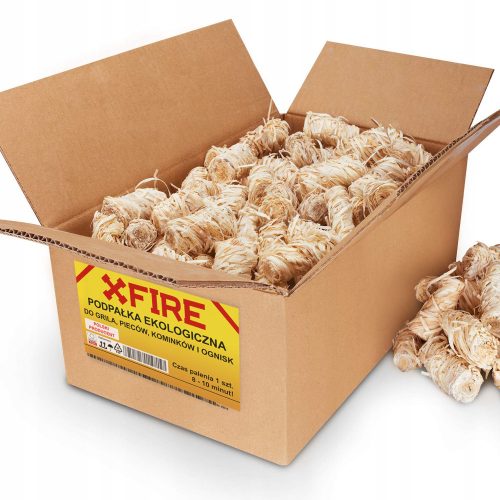 Briquettes, coals and lighters for grilling Xfire fire starter 5 kg