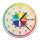 Clock for home Upominki_pl Wall Clock, multicolored, 30 cm