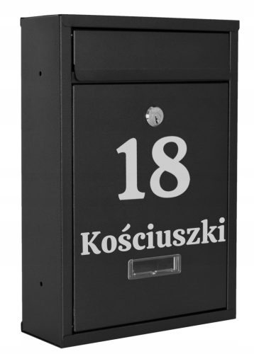  Gockowiak black mailbox