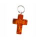  CROSS pendant genuine AMBER silver CERTIFICATE.