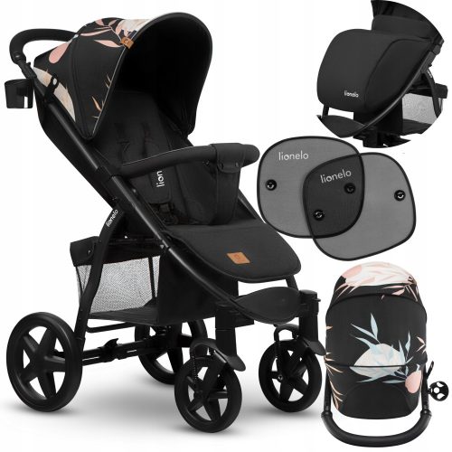  Lionelo Annet Plus Lovin' stroller + sunshade for car windows. 2 Lionelo parasols