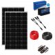  SOLAR PANEL MONO SET 2X100W+REG. 20A!