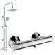 chrome shower fitting series Termo