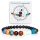 Bracelet galaxy planets natural stones