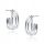  TRIPLE HOOP EARRINGS silver 925