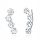  EARRINGS silver S925 paws cat dog ear cuffs
