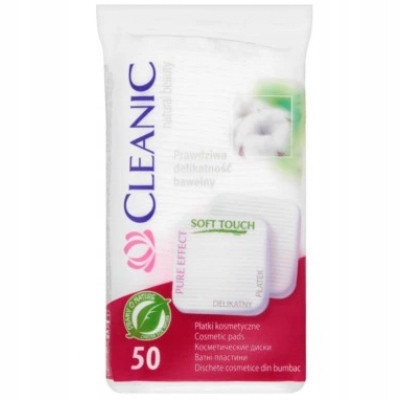  Cleanic Pure Effect square pads 50 pcs.