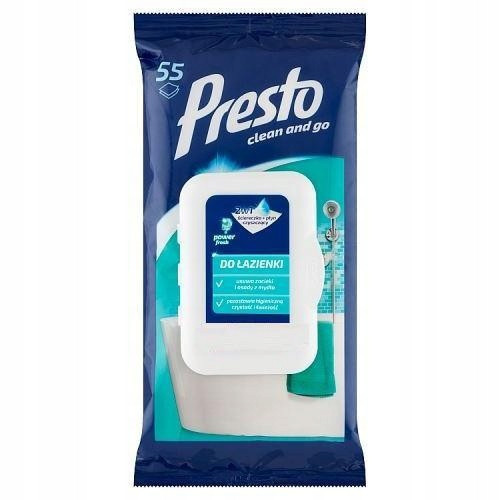  PRESTO wipes wet wipes for the bathroom