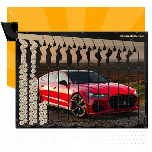 Cool, funny gadgets Audi wall piggy bank for a man Audi piggy bank