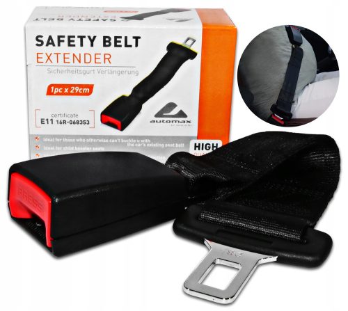  APPROVED SEAT BELT EXTENSION ADAPTER