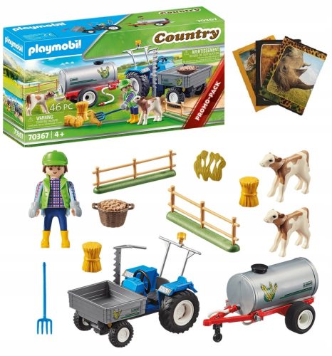  Playmobil Tractor with Water Tank 70367