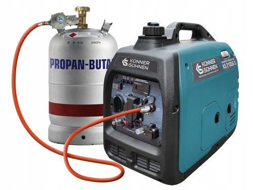 Portable single-phase generator Könner & Söhnen 2000 W Gas