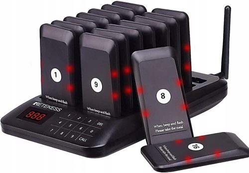 Call system for the catering industry Retekess TD157 26 pcs. Black