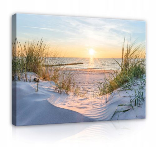  BEACH SEA Tableau 3D sur toile pour le salon 100x70