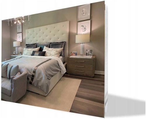  SILVER MIRROR, READY TO INSTALL, POLISHED, 70x60