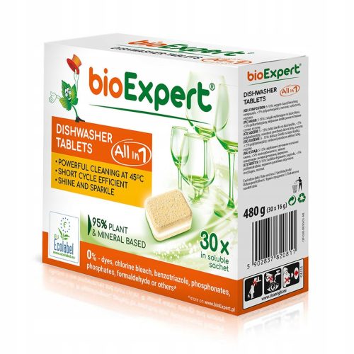  All in One Dishwasher Tabs (All in One) BioExpert 30 pcs.