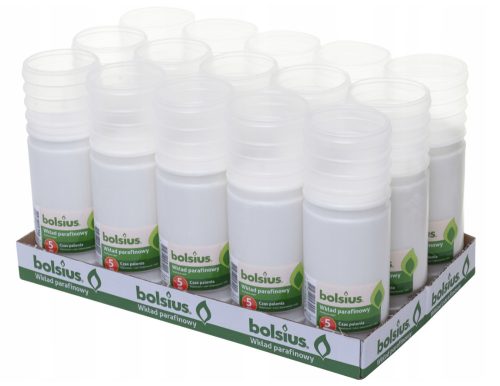 Paraffin inserts for Bolsius candles, 19.5 cm, 15 pieces