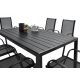 Tables et chaises de jardin pour la terrasse Chaise de jardin standard Mat-Company en textilène, noir