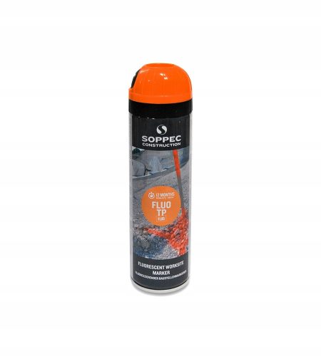 Soppec fluorescent geodesic paint, orange 500 ml