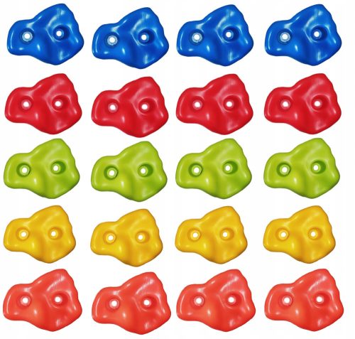 COLORFUL stones for climbing 5 pieces