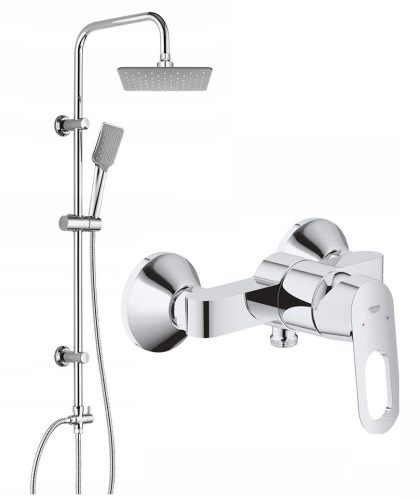 surface-mounted shower set from Grohe