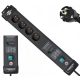 Brennenstuhl power strip 1951144400 4 sockets 3 m black