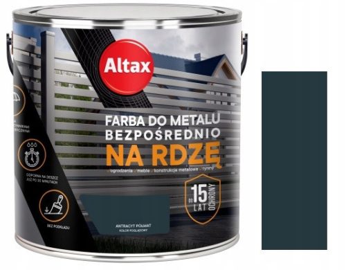 Peinture métallisée Altax 2,5 l