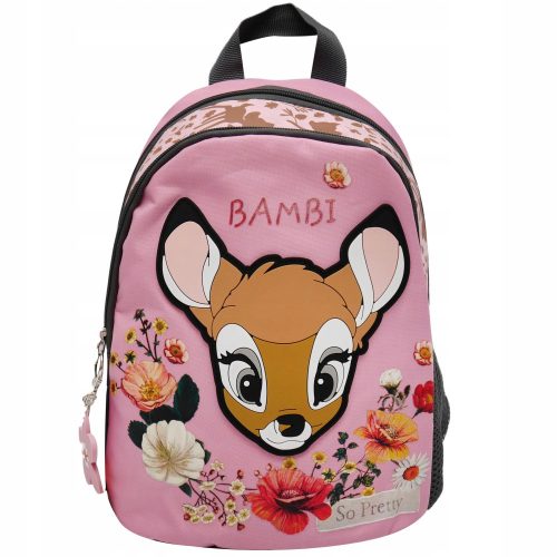  Bambi Beniamin kindergarten backpack with multiple compartments for girls, black