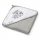 Babyono Bamboo bath cover 76x76cm Gray - 1 pc.