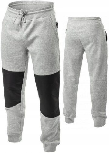 Long work trousers Hoegert Technik work trousers tracksuit HOEGERT MURG grey S size S