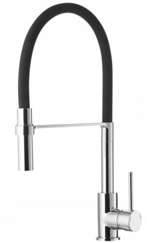 Moderno Eve kitchen faucet, black