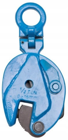 Grip handle for transporting sheets, frog clamp 1T