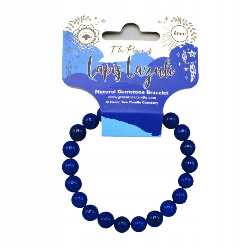  Lapis Lazuli Bead Bracelet 8mm