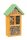  Tin Tours insect house 18x9x29 cm orange