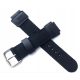  BLACK LEATHER-WEBBED BELT 24/18MM SGW-300, AE