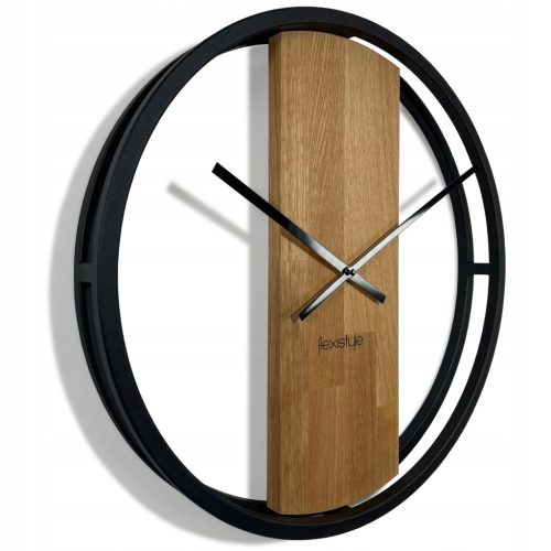  FLEXISTYLE wall clock black 50cm