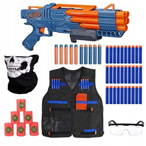  NERF ELITE 2.0 RANGER PD-5 F4186 MEGA ACCESSORIES