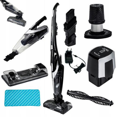  TurboTronic TT-LUX 900 BLACK vertical vacuum cleaner, black