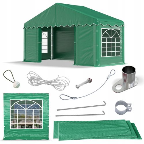 Garden Pavilion, Tents - The Company Tent 2 Walls 3 x 2 x 2.87 m