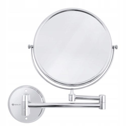 Bathroom Mirror Amazon Wall Mirror, Circle, Metal Frame, 200 x 200 mm